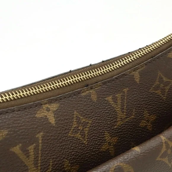 LOUIS VUITTON Brown Monogram Shoulder Bag - Picture 9 of 10